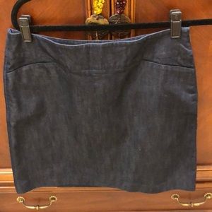 Talbots 12 p denim skirt